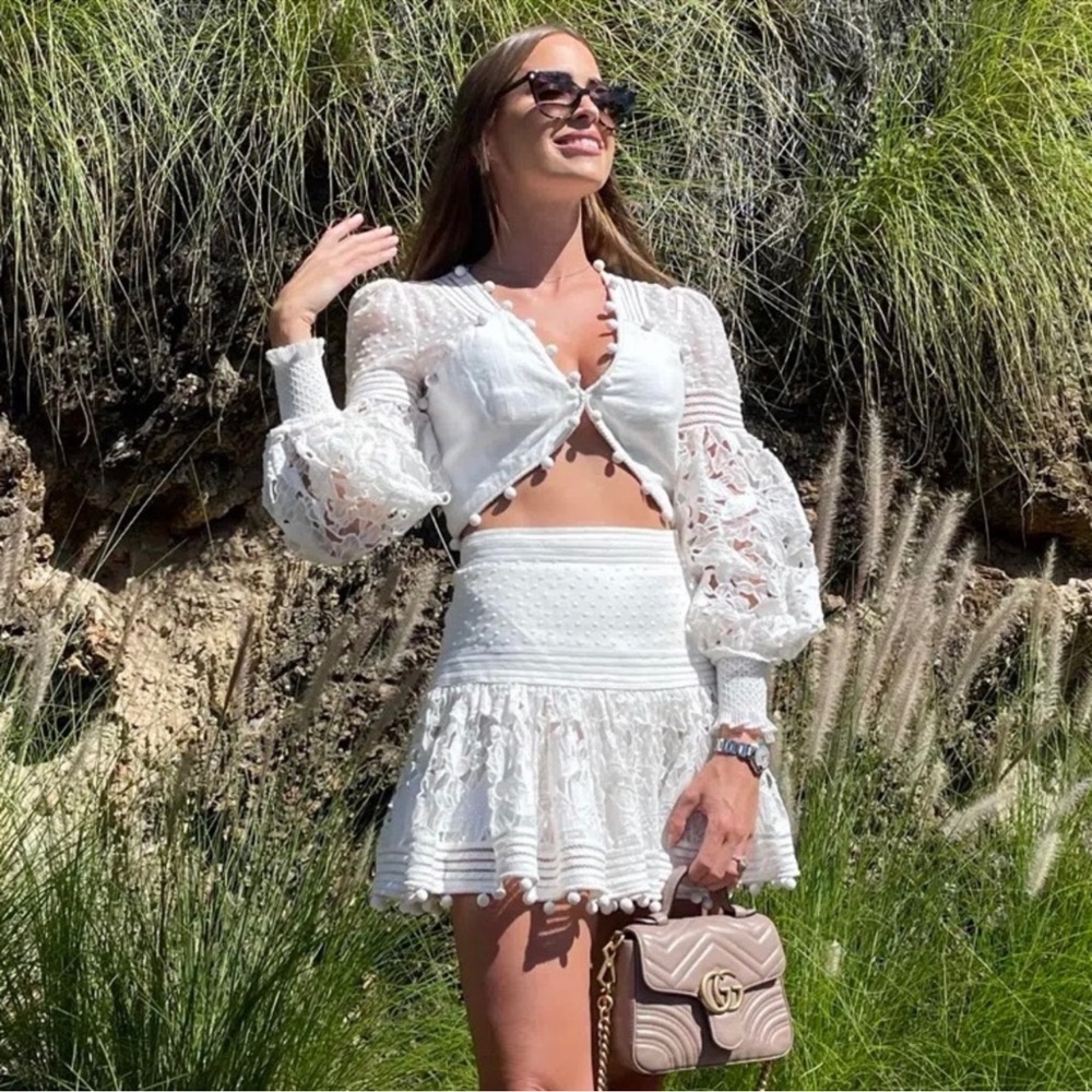 Zimmermann Beautiful 🤩 set skirt and top size 3